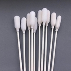 Disposable Oral Foam Swabs , Medical Foam Swabs With White PP Stick