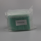 Cleanroom Double Layers Polyester Swab For Cleaning Precision Instrument Microscope