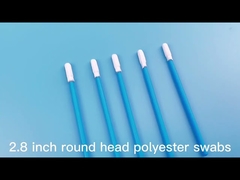 3.2mm Mini Testa Rotonda Spuma punta elettronica Swab pulizia con bastone PP