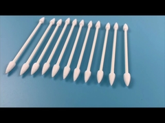Precision cleaning paper cotton swab