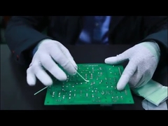 Cleanroom disposable lint free polyester swab with small head