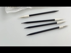 Tamponi in schiuma affilata da 67 mm, bastoncini a spirale in spugna, pulizia di precisione dei dettagli