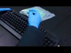 Tampone nero rotondo senza filaccia di punta della schiuma della spugna per pulizia dell'automobile