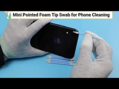 Doppio tampone capo aguzzo TX750 della schiuma della spugna del locale senza polvere senza filaccia