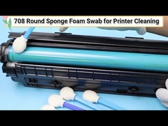 I tamponi di pulizia della schiuma dell'unità di elaborazione 100PCS modellano il tampone di pulizia con il bastone dei pp