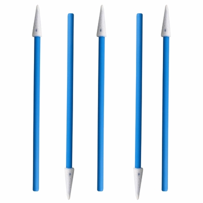 Spugna aperta Mini Pointed Head Foam Swabs delle cellule per il locale senza polvere