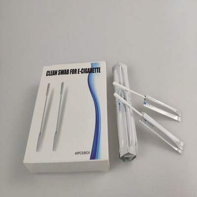 I Qtips capi del cotone del tampone di cotone due colmi d'alcool per IQOS puliscono