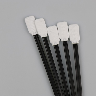 2 strati quadrano lo stampatore Cleaning Polyester Swabs di ampio formato con la maniglia nera
