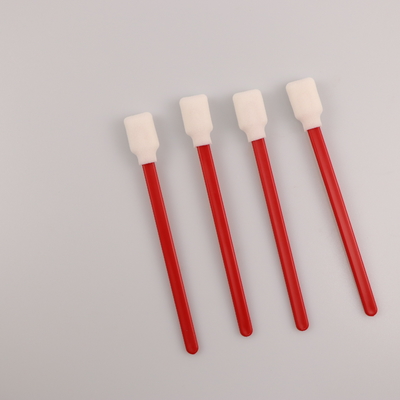 Stampatore quadrato Cleaning Swab Lint di formato di punta della schiuma della spugna libero
