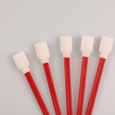 Stampatore quadrato Cleaning Swab Lint di formato di punta della schiuma della spugna libero