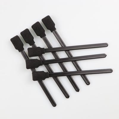 Bastone della spugna del quadrato di Cleaning Swab With della stampante di punta della schiuma del nero del locale senza polvere