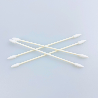 Doppio tampone fornito di punta appuntito di 3MM con cotone purificato bastone di carta