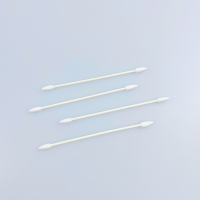 Doppio tampone fornito di punta appuntito di 3MM con cotone purificato bastone di carta
