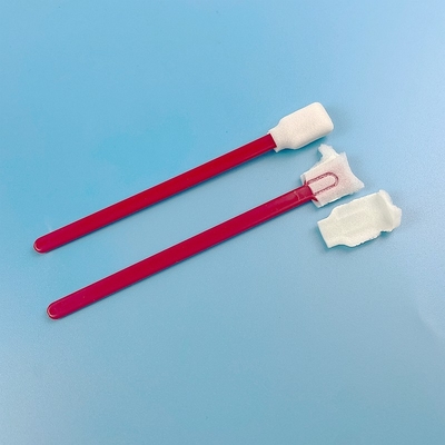 Personalizzi accettano il bastone rosso di pulizia di elettronica della maniglia del tampone di pulizia della schiuma