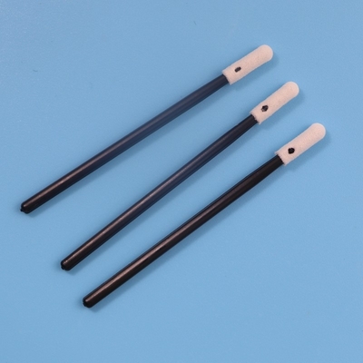 Tampone rotondo 3.2mm della schiuma di Mini Head Black Handle Sponge senza filaccia