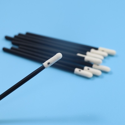Tampone rotondo 3.2mm della schiuma di Mini Head Black Handle Sponge senza filaccia