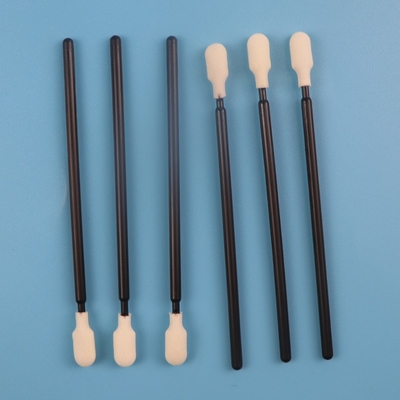 Bastone capo 4" del tampone della schiuma della spugna della pagaia nera della maniglia senza filaccia