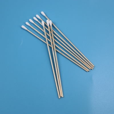 6" cotone di legno lungo amichevole Bud Swab For Daily Use del bastone di Eco