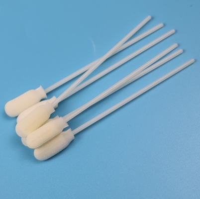 Gli ABS attaccano il tampone di campionamento eliminabile di grande punta rotonda della schiuma di 10cm sterile