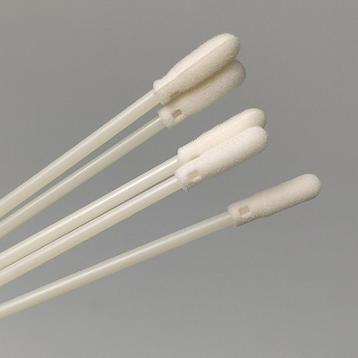 10 tamponi di pulizia di punta della schiuma dell'unità di elaborazione delle borse MOQ con il bastone nero