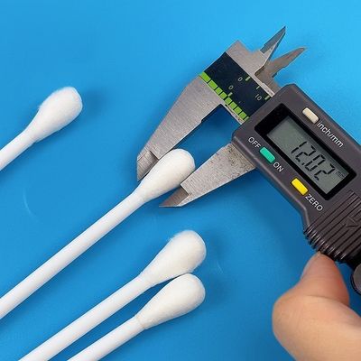 Tampone di cotone eliminabile a 7,4 pollici