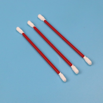 Tampone resistente solvente senza filaccia del locale senza polvere fornito di punta poliestere di Terital con la maniglia rossa