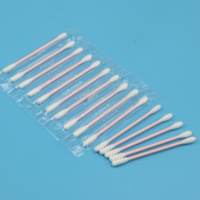 Giro avvolto singolo ecologico e tampone di cotone a spirale per l'eliminazione di trucco