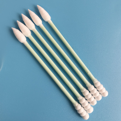 cotone biodegradabile Bud Swab For Makeup Removing dei Qtips del bastone di Libro Verde 50pcs/Bag