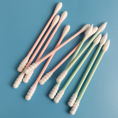 cotone biodegradabile Bud Swab For Makeup Removing dei Qtips del bastone di Libro Verde 50pcs/Bag