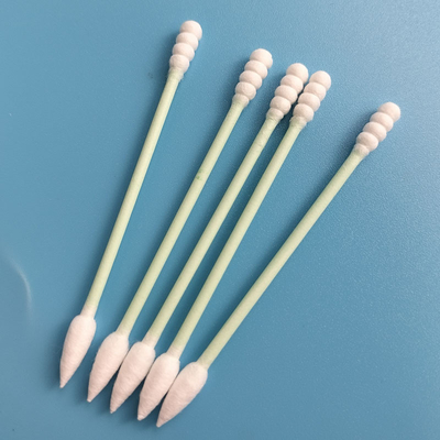 3" trucco ecologico del bastone di Libro Verde che rimuove cotone Bud Swab For Daily Use