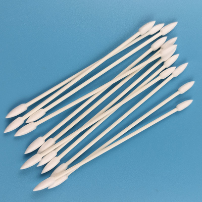 il doppio di carta amichevole del bastone di 3mm Eco ha indicato il tampone di cotone cosmetico dei Qtips per l'eliminazione di trucco