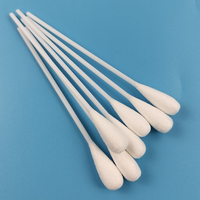 grande tampone di cotone capo rotondo di Bud Biodegradable Makeup Removing Applicator del cotone dei Qtips di 10mm