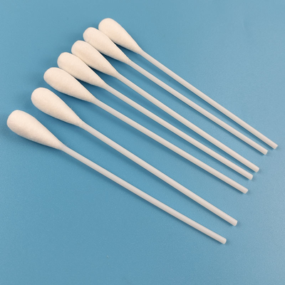 grande tampone di cotone capo rotondo di Bud Biodegradable Makeup Removing Applicator del cotone dei Qtips di 10mm