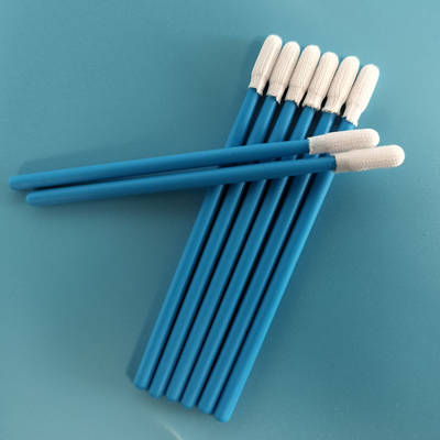 TX743 Resistente alle sostanze chimiche Libero di lingotti Piccola stanza pulita ESD Poliester Swab per la pulizia in fabbrica