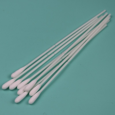 150 mm ABS Stick Cotton Bud Swab Swab per raccolta di campioni orali con punto di rottura
