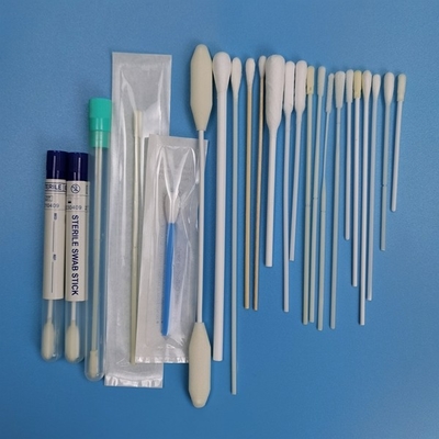 Swab sterile usa e getta EO disinfettante colore bianco Swab di campionamento personalizzabile