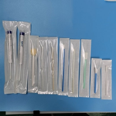 Swab sterile usa e getta EO disinfettante colore bianco Swab di campionamento personalizzabile