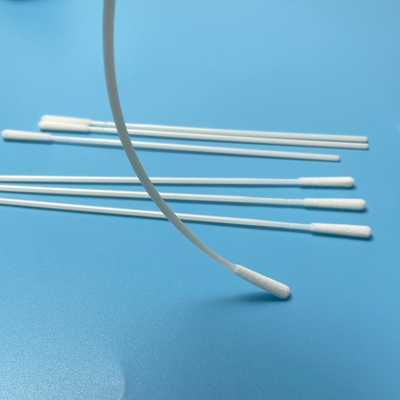 Swabs per la raccolta di campioni con nylon a fiocco morbido, non danneggiano il paziente