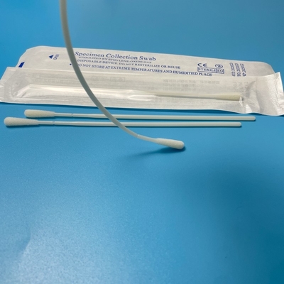 Swab di campionamento in schiuma EO sterile di 150 mm di lunghezza per la raccolta di campioni senza germi