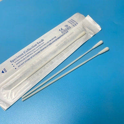 Swab di raccolta di campioni di 15 cm di lunghezza Swab di campionamento della gola con punto di rottura di 30 mm