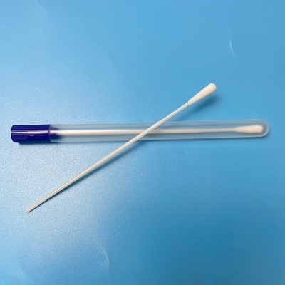 6 pollici di nylon in gomma per il prelievo orale di campioni di DNA