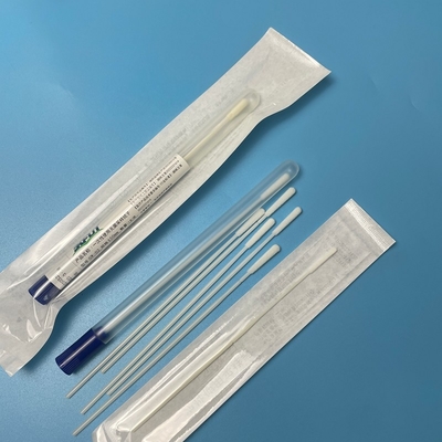 Swab di campionamento in schiuma EO sterile di 150 mm di lunghezza per la raccolta di campioni senza germi
