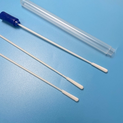 Tampone sterile monouso in nylon floccato da 150 mm per terreno di trasporto virale