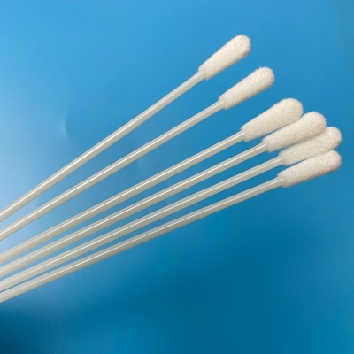 145 mm di lunghezza OEM tampone sterile usa e getta senza punto di rottura 6 mm tampone per la raccolta della testa