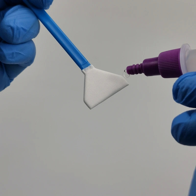 Swabs per la pulizia dei sensori blu senza lingotti per la manutenzione dei sensori della fotocamera