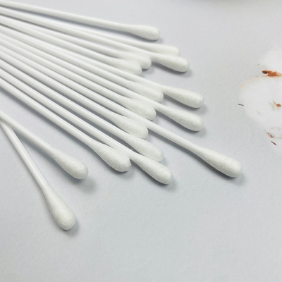 6 pollici di cotone Swab a punta Disposable Medical Swab di campionamento con manico di PP solido