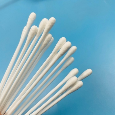 6 pollici di cotone Swab a punta Disposable Medical Swab di campionamento con manico di PP solido