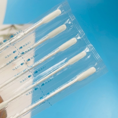 Olio d'oliva imbottito individualmente tamponi di cotone riempiti trucco cura della pelle uso giornaliero baccelli di cotone