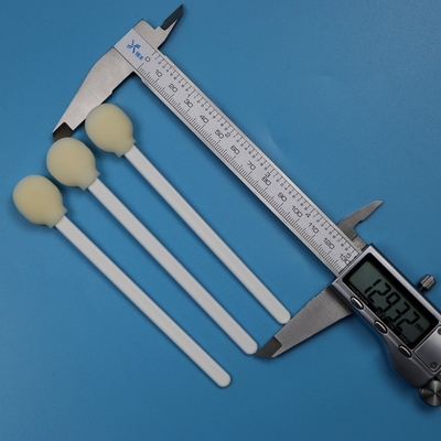 Applicatore di tamponi di schiuma per cioccolatini medici monouso bianco in PP