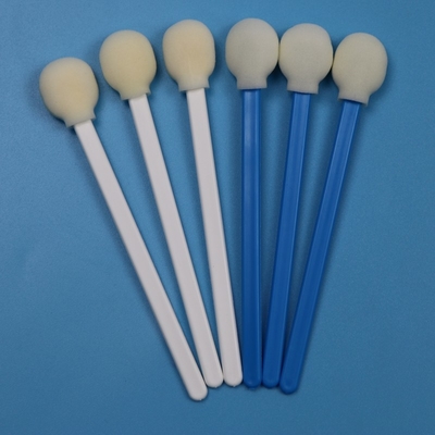 Applicatore di tamponi di schiuma per cioccolatini medici monouso bianco in PP